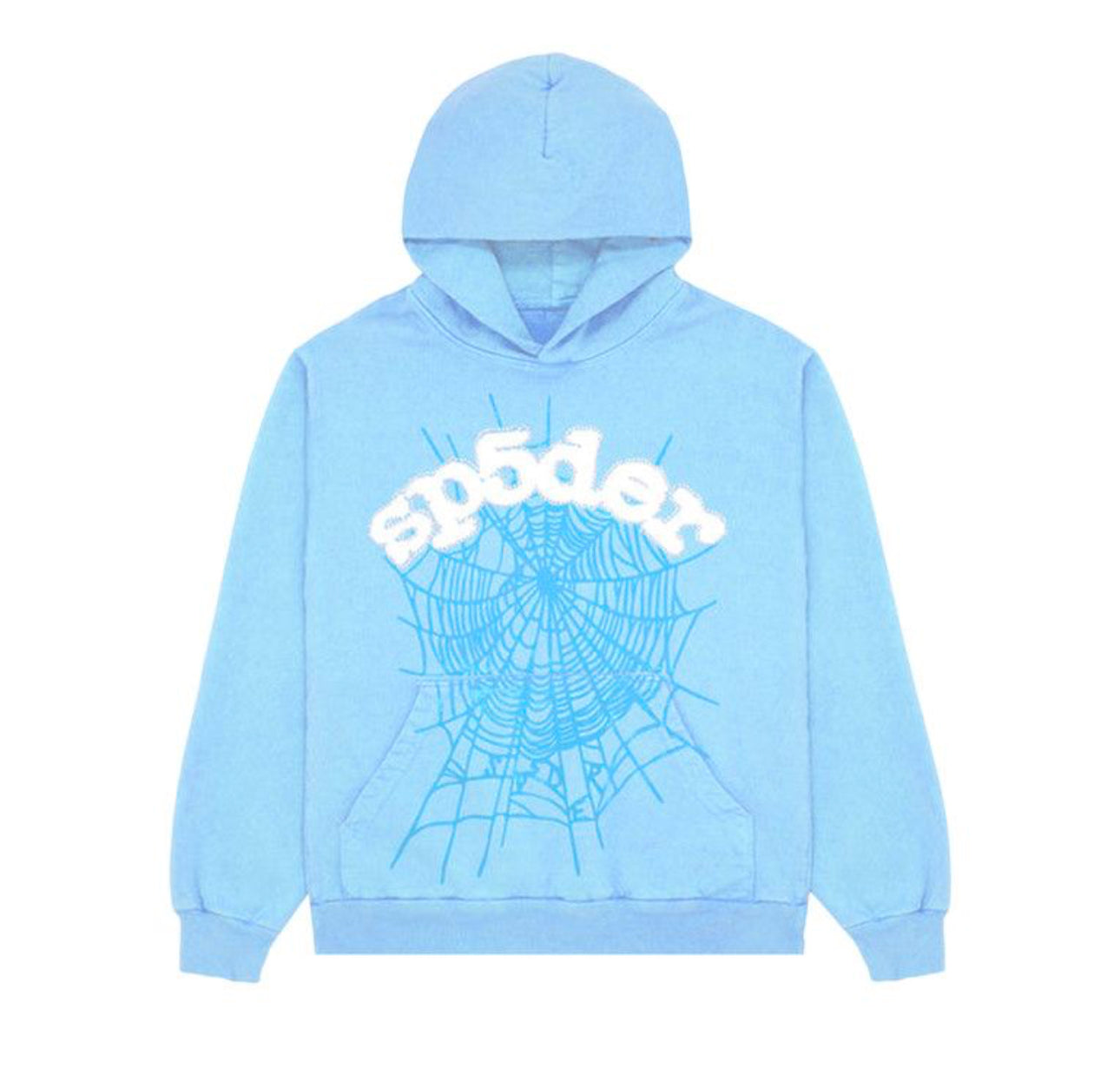 Sp5der Web Hoodie ‘Sky Blue’