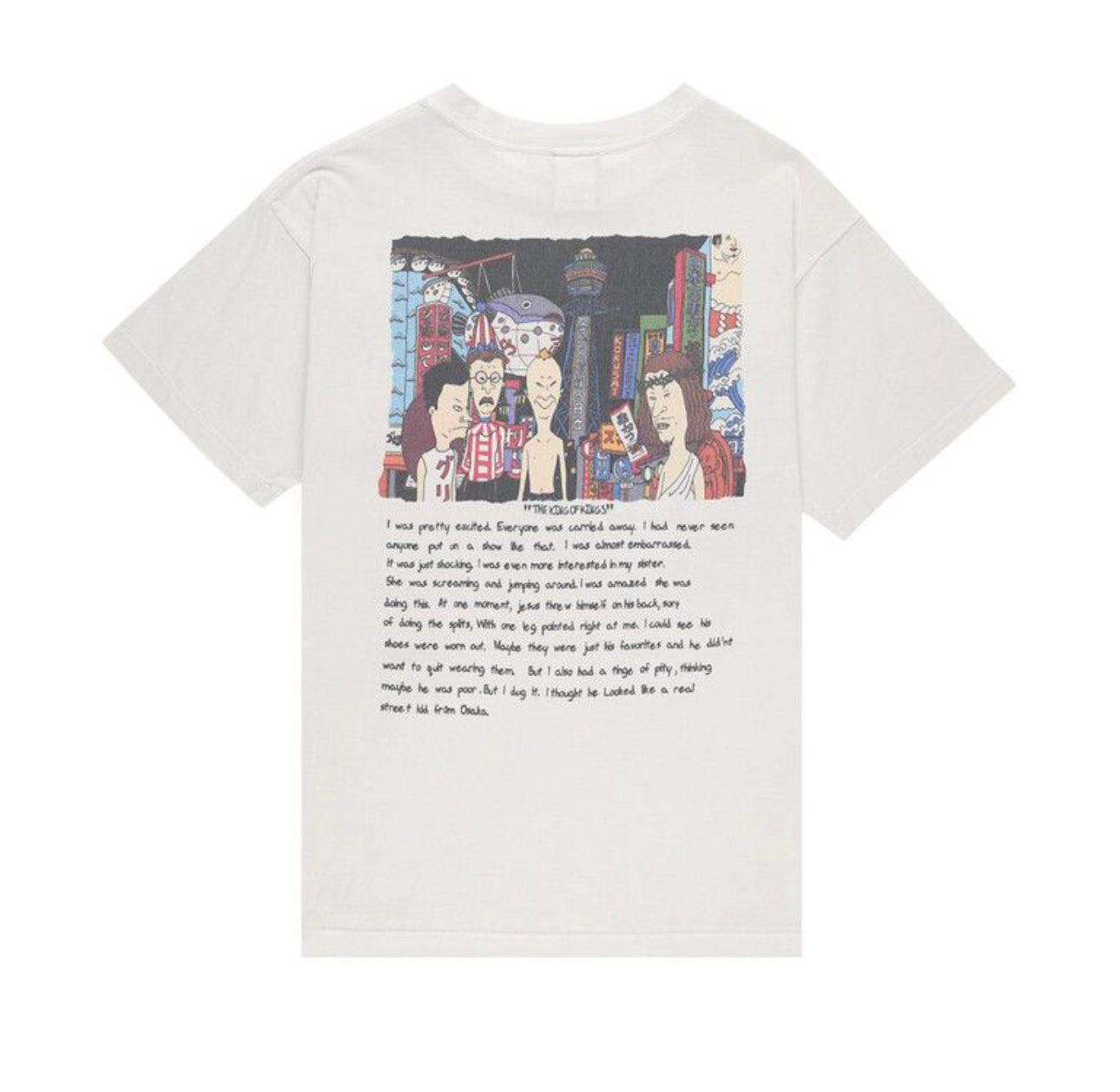 Saint Micheal Time Is Eternal Tee ‘White’