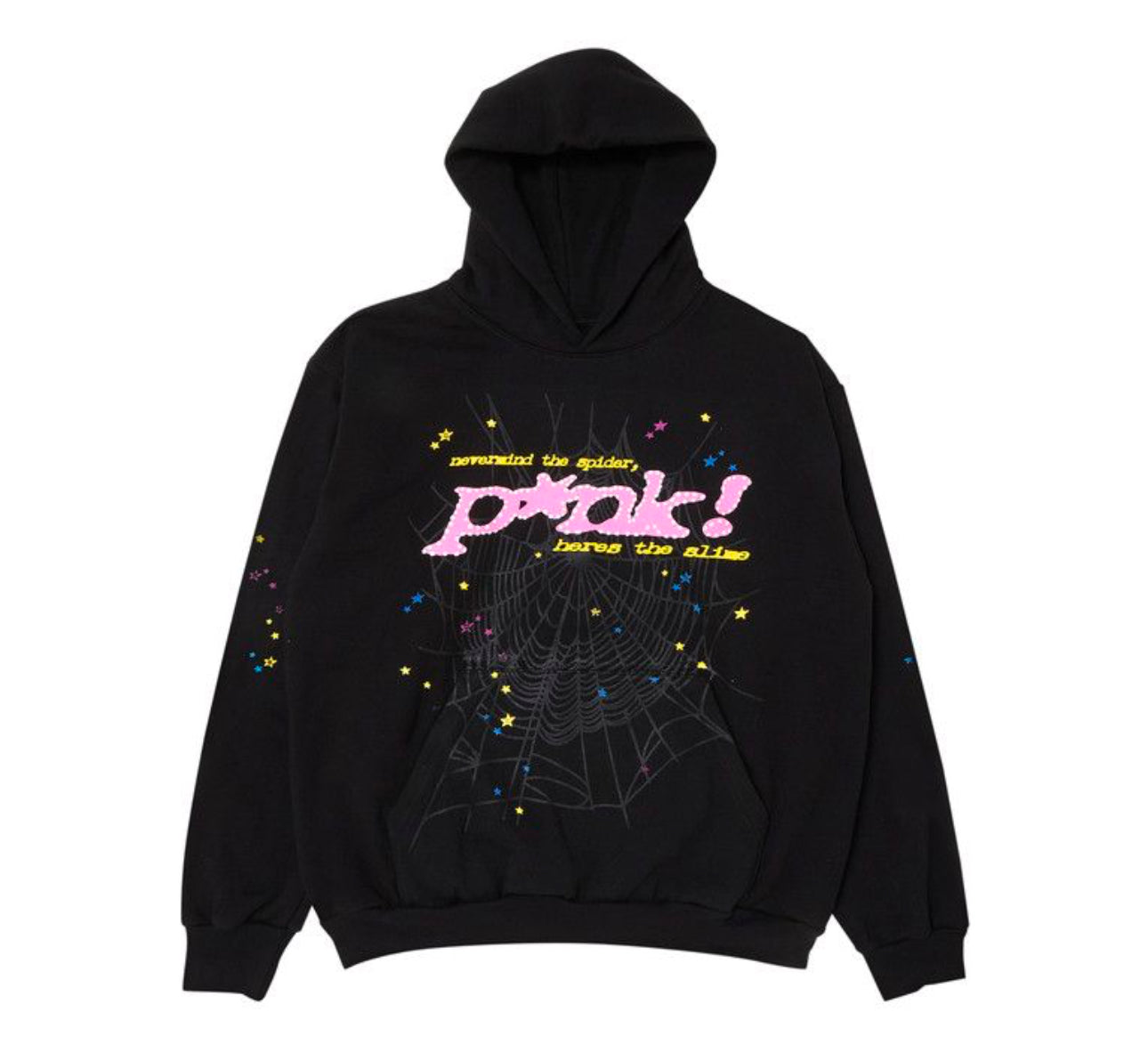 Sp5der P*nk Hoodie ‘Black’