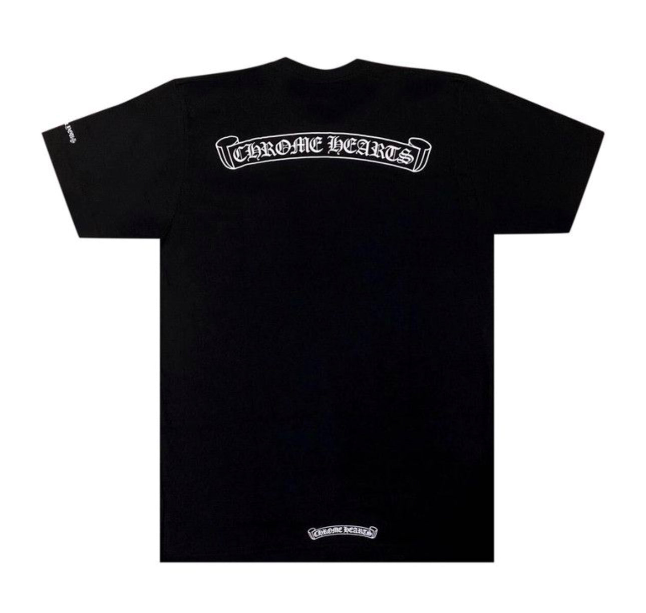 Chrome Hearts Scroll Logo T-Shirt ‘Black’