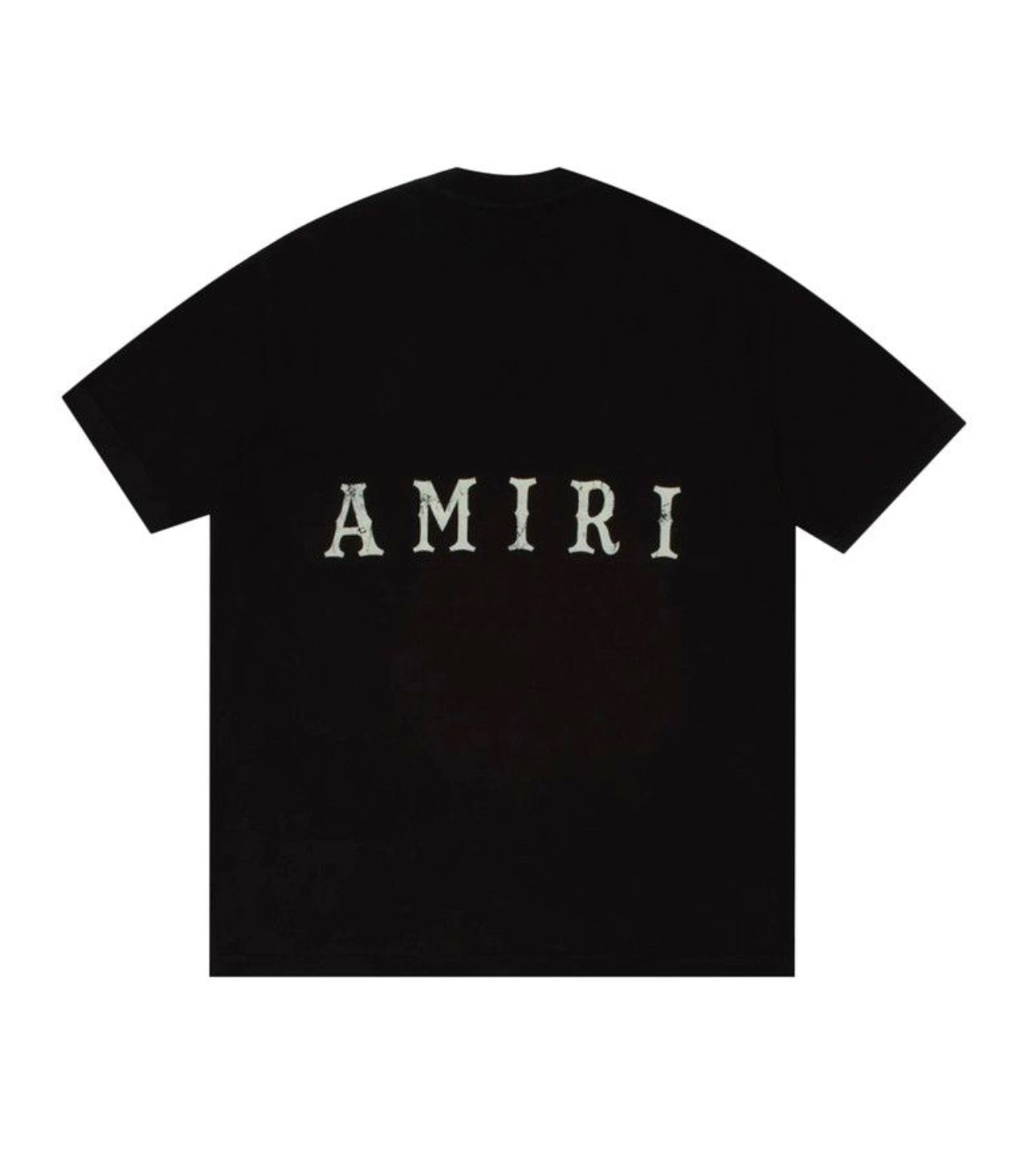 Amiri Zig Zag Crackle Tee ‘Black’