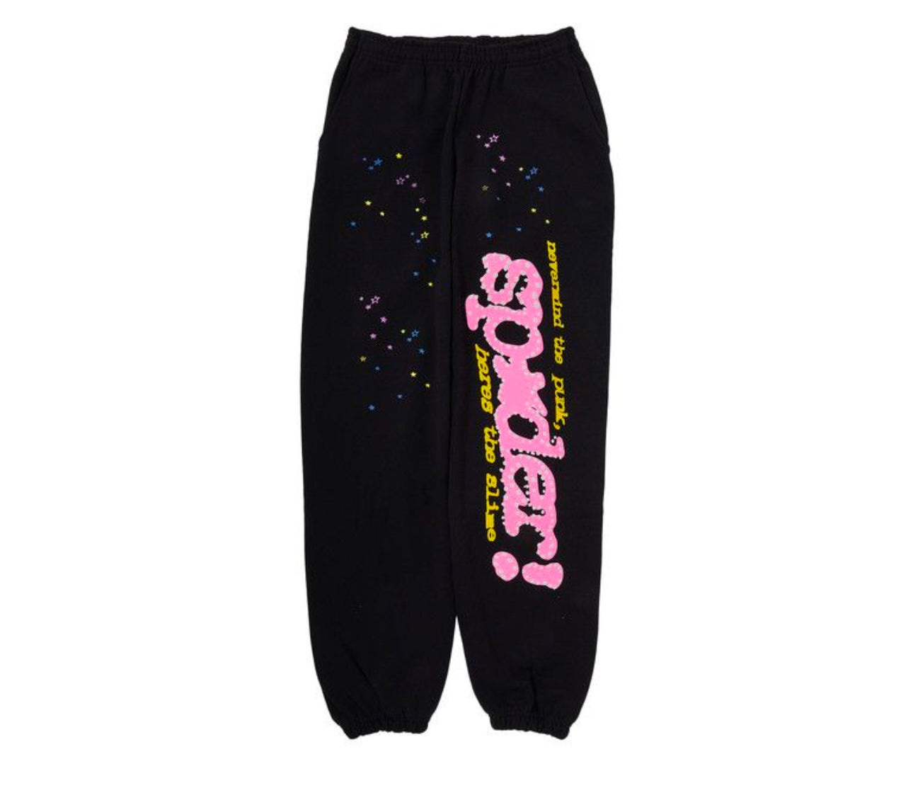 Sp5der P*nk V2 Sweatpants ‘Black’