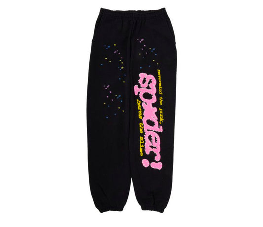 Sp5der P*nk V2 Sweatpants ‘Black’