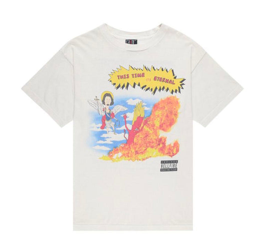 Saint Micheal Time Is Eternal Tee ‘White’